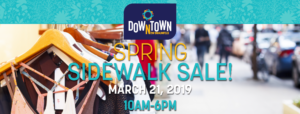 downtown New Braunfels Spring Sidewalk Sale