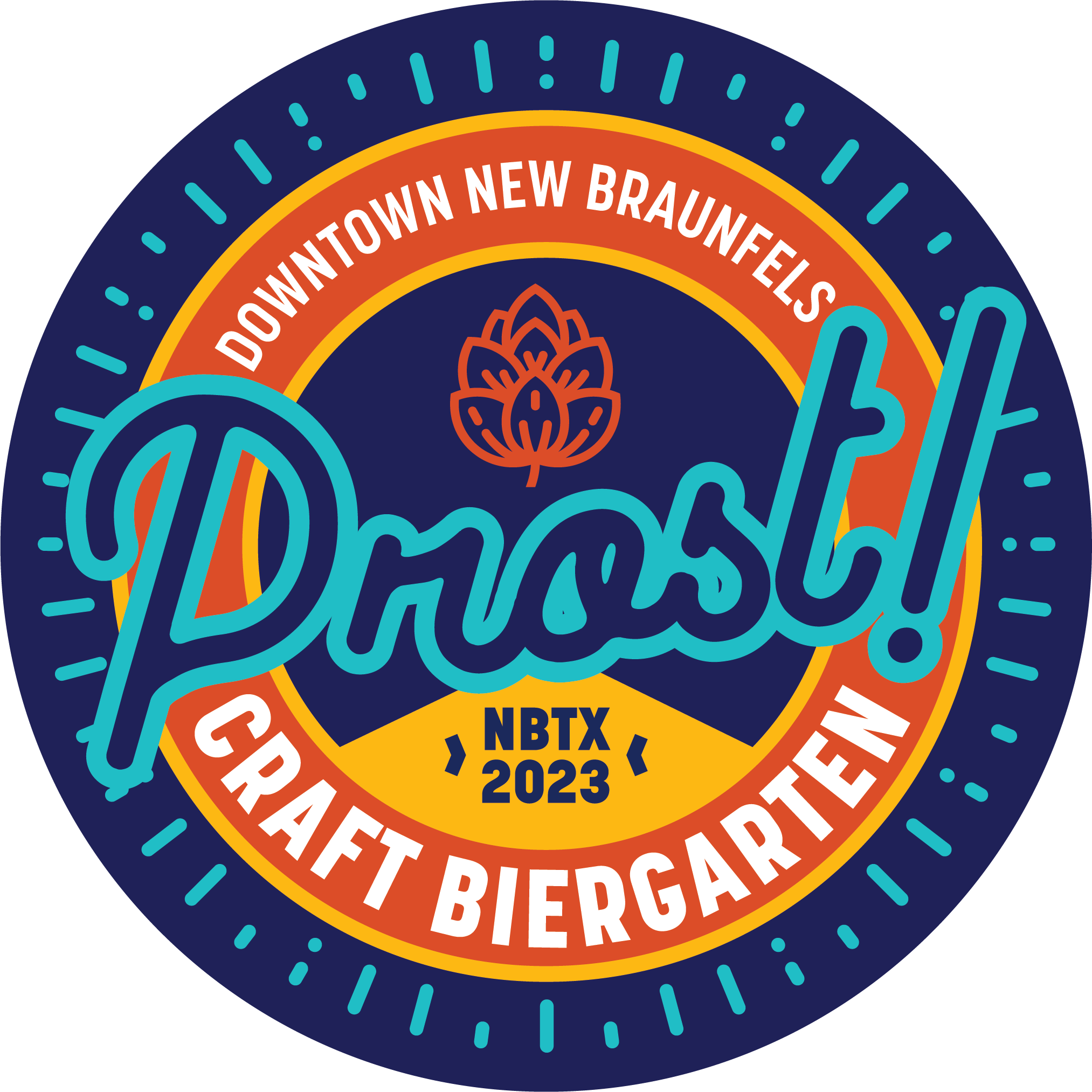 Downtown New Braunfels Craft Biergarten at Wein & Saengerfest 2023